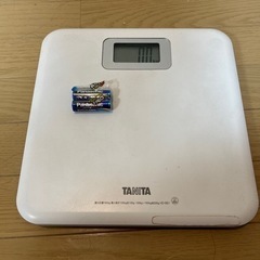 Tanita タニタ　体重計+ 電池サービス