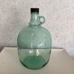 ガラス瓶　花瓶　花器　ボトル　デミジョンボトル（大）