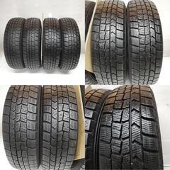 ＜訳アリ特価！ スタッドレス & ホイール 4本＞ 155/65R13 ダンロップ   13x4.00B Strategy 4H -100 軽自動車