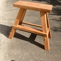 【無料】木製踏み台