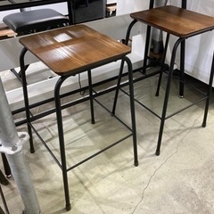 カウンターテーブル➕イス✖️4脚】クリーニング済み【管理番号82810】
