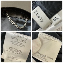 BALENCIAGA バレンシアガ トレンチコート ダブルコート ブラック 46