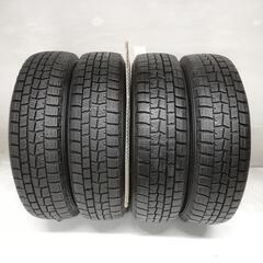 ＜スタッドレス & ホイール 4本＞ 155/65R14 ダンロップ ウィンターマックスWM01  14x4.5J ダイハツ純正 4H -100