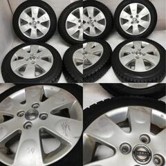 ＜スタッドレス & ホイール 4本＞ 155/65R14 ダンロップ ウィンターマックスWM02  14x4.5J 日産 MOCO 純正 4H -100