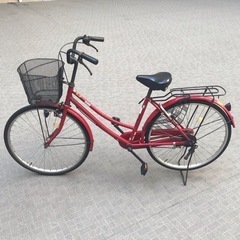自転車　ママチャリ　26インチ　ジャンク　東大阪市