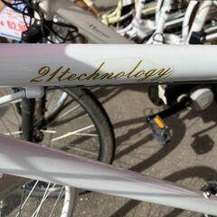 新品 未使用 28インチ クロスバイク ホワイト No.7● ※現金、クレジット、スマホ決済対応※