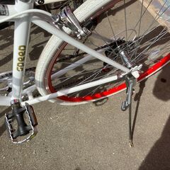 新品 未使用 28インチ クロスバイク ホワイト No.7● ※現金、クレジット、スマホ決済対応※