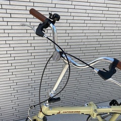 【美品/値下げ】折り畳み自転車　キャプテンスタッグ　アルミフレーム　約10kg　16インチ