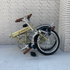 【美品/値下げ】折り畳み自転車　キャプテンスタッグ　アルミフレーム　約10kg　16インチ