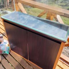 90センチ水槽 水槽台、ヒーター、濾過装置、ライトセット