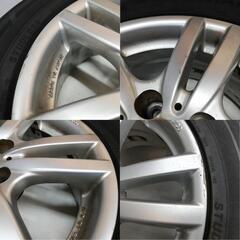 ＜スタッドレス・ホイール  4本＞  225/55R16 ヨコハマタイヤ 2016年製 50～60%   16x7J チームスパルコ -112  
