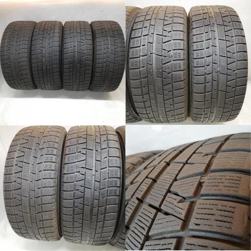 ＜スタッドレス・ホイール  4本＞  225/55R16 ヨコハマタイヤ 2016年製 50～60%   16x7J チームスパルコ -112