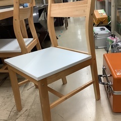 ニトリ 4人用 ダイニングセット 白 管C221028BK (ベストバイ 静岡県袋井市)