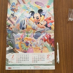 2023 Disneyカレンダー 100円！