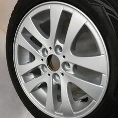 ＜スタッドレス・ホイール 4本＞  205/55R16 ダンロップ 2016年 80～85%  16x7J BMW E90 純正 5H -120 