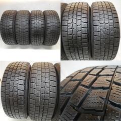 ＜スタッドレス・ホイール 4本＞  205/55R16 ダンロップ 2016年 80～85%  16x7J BMW E90 純正 5H -120 