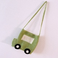手編み 車のバッグ