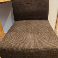 難有り＜取りに来ていただける方＞組み立て済み　LOWYA　リビングダイニング　ベンチソファセット　テーブル・ソファー・椅子1脚