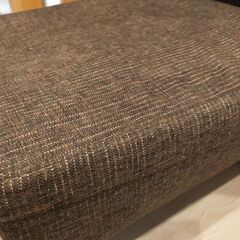 難有り＜取りに来ていただける方＞組み立て済み　LOWYA　リビングダイニング　ベンチソファセット　テーブル・ソファー・椅子1脚