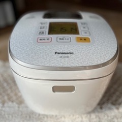 【Panasonic】炊飯器　IH大火力おどり炊き　一升炊き