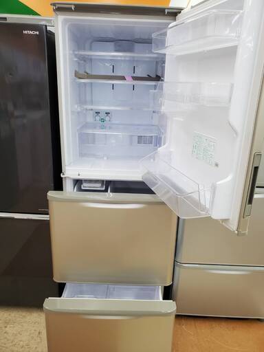 シャープ　350L冷凍冷蔵庫 18年【リサイクルモールみっけ柏店】