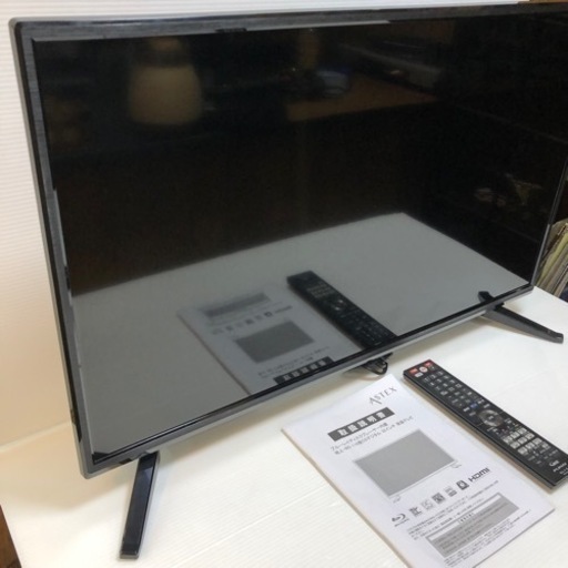 #6526 ブルーレイ・DVDプレーヤー内蔵 ウィズ Wis 31.5V型 液晶テレビ TEX-D3203BSR