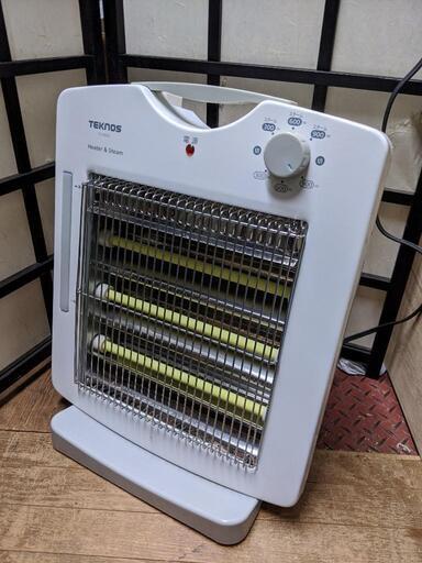 中古　TEKNOS 遠赤外線スチームヒーター　白