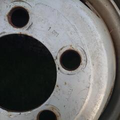 トラック 冬タイヤ ホイール付き6本 山あり 日野デュトロ １１３