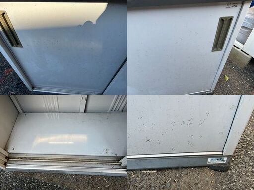 INABA イナバ ストッカー 物置 鍵付！ 約W1340×D460×H920mm USED品