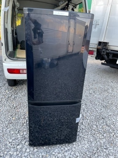 中古品 冷凍冷蔵庫 三菱 MRｰP15CｰB 146L 2018年製 MITSUBISHI