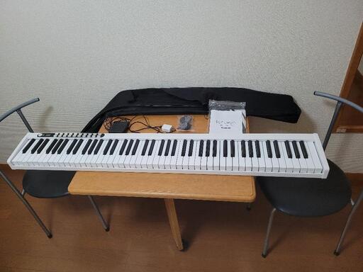 Longeye 電子ピアノ 88鍵 充電式 美品