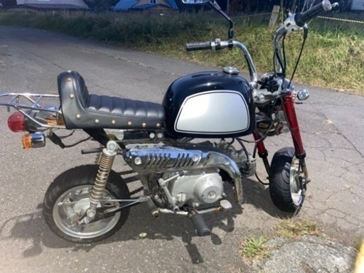 モンキー Z50J ボアアップ済み エンジン微妙 レストアベース | www