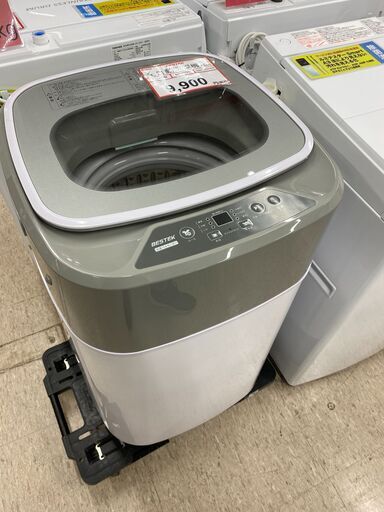 洗濯機探すなら「リサイクルR」❕ちょっと洗いに便利❕3.8kg❕ ゲート付き軽トラ”無料貸出❕購入後取り置きにも対応 ❕R1508