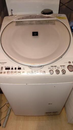 8kg 洗濯機 洗濯乾燥機 SHARP 配達相談