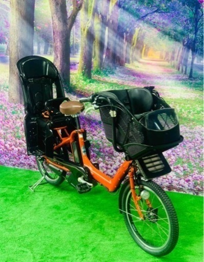 Ⅱ 4421 超高性能バッテリー8.7A 新品日本製タイヤ20　子供乗せ電動自転車
