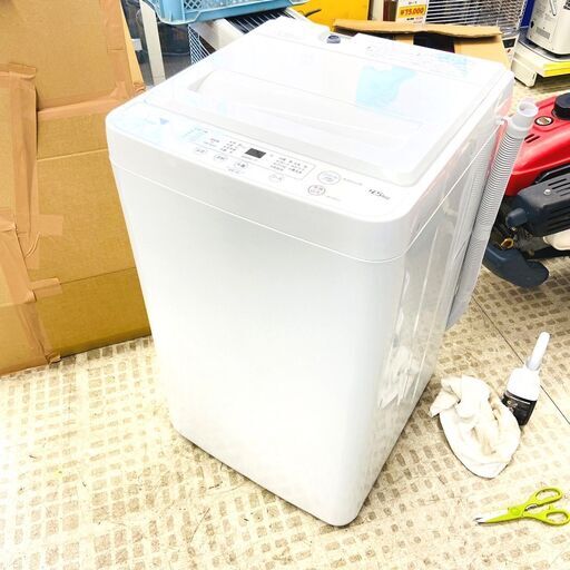 ヤマダ/YAMADA 洗濯機 YWM-T45H1 2022年製 4.5キロ
