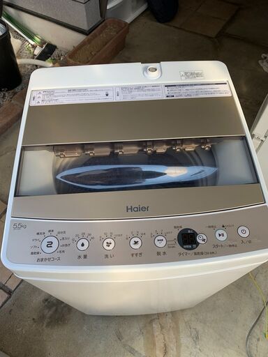 ☺最短当日配送可♡無料で配送及び設置いたします♡ハイアール JW-C55D 洗濯機 5.5キロ 2021年製☺HIA001
