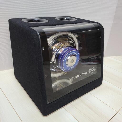 動画あり】FUSION アンプ内蔵 シングル ウーファー