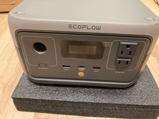 【値下げしました】EF ECOFLOW RIVER2 ポータブル電源　災害　バッテリー