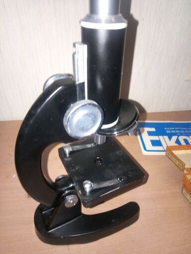 顕微鏡　レトロ