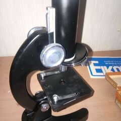 顕微鏡　レトロ