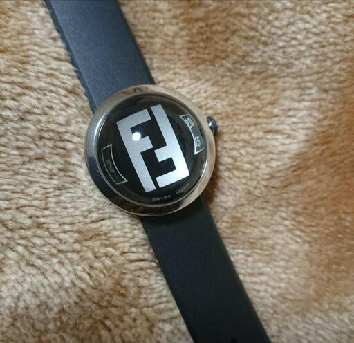 FENDIフェンディブースラ腕時計ブラック黒ドームウォッチ8010L www 