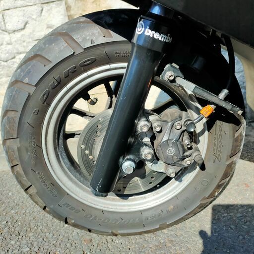 スズキ アドレスV125S エンジン実働 前輪要整備