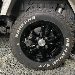 ナンカン　FT-9 M/T 13インチアルミホイール 付き