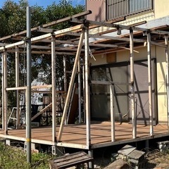 ⭐️再❣️値下げ⭐️増築部分の鉄骨売ります💖