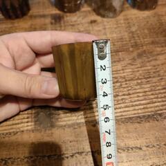 カヌレ型（中）10個　直径4.5cm　銅（中はスズ素材）
