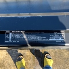 両開きルーフボックス inno shadowシャドウ124 