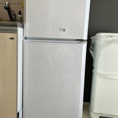 TOSHIBA 7kg 2017年製洗濯機＆Haier2017 冷蔵庫121L