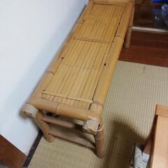 (決定済み)竹製ベンチ
