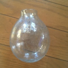 函館ガラス工房　壁かけ花瓶
